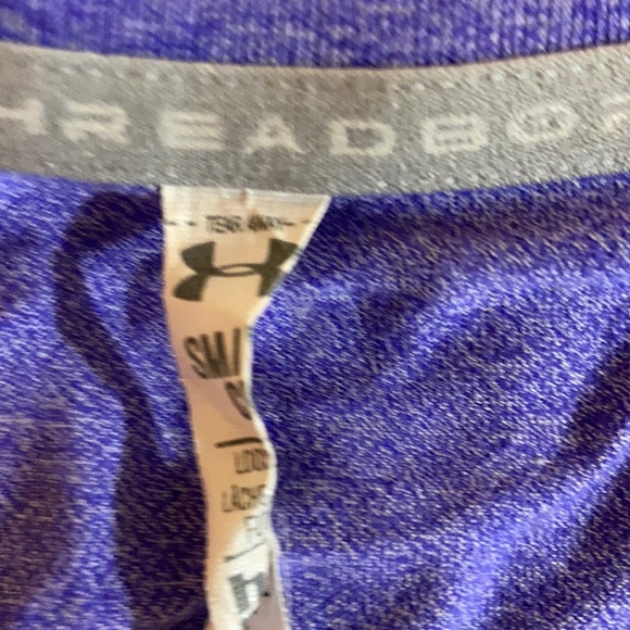 Purple Under Armour tee. Size- Small - Picture 2 of 2